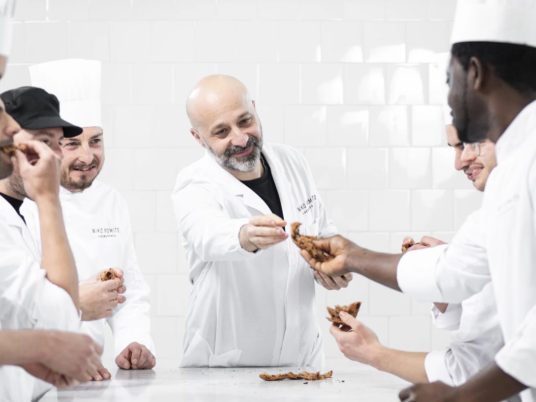 Chef Niko Romito, tre stelle Michelin e partner della Maison dal 2017