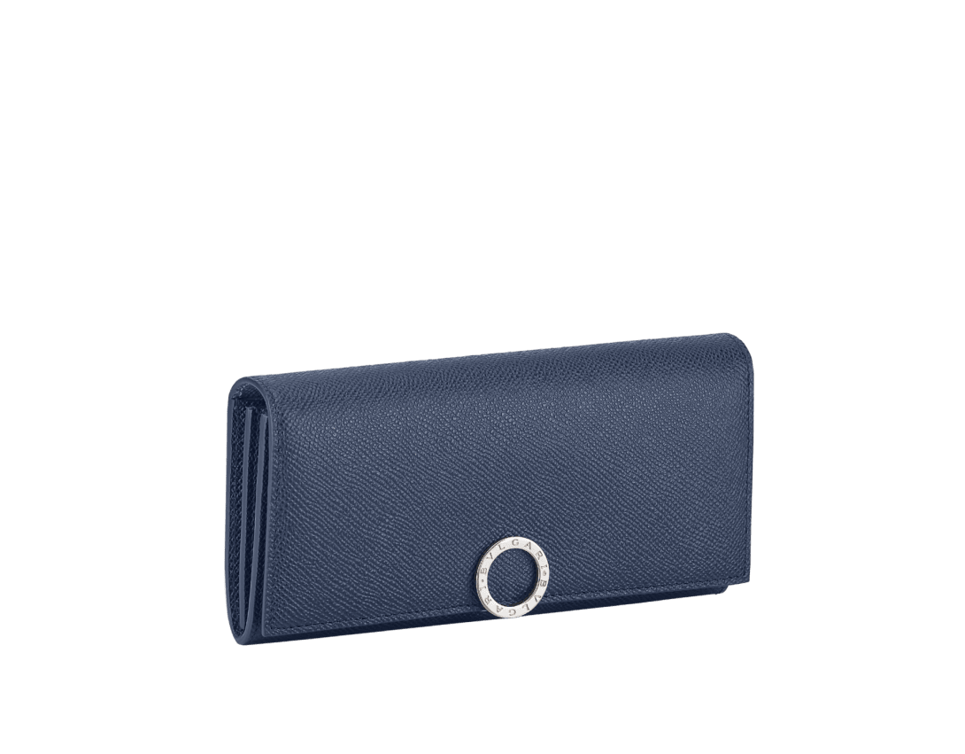 ブルガリ クリップ ラージウォレット Calf Leather 294535