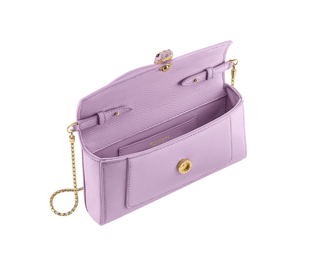 Serpenti Forever Phone Case Karung Leather 295339 | Micro Bags And