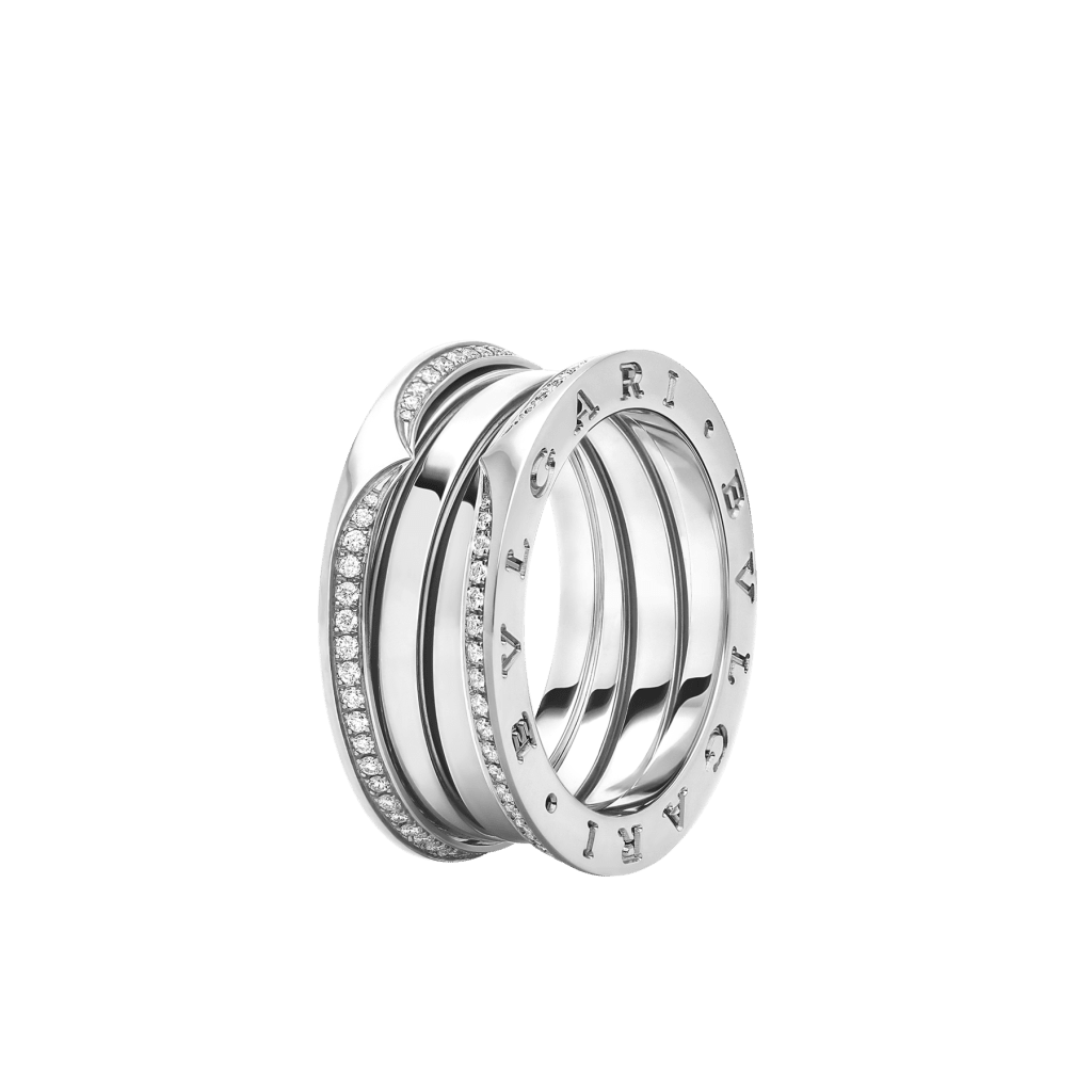 Bvlgari white ring hotsell