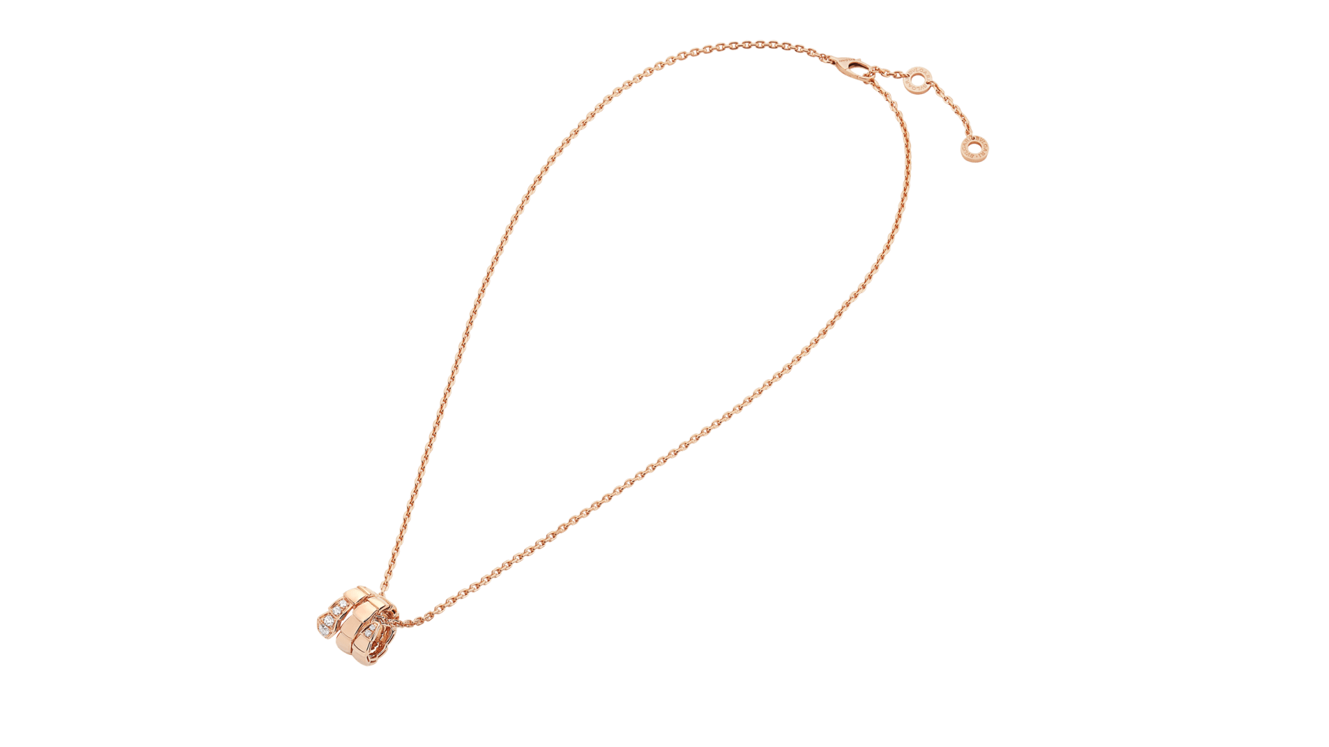 Serpenti Viper Rose Gold Necklace 357794 | Bvlgari Rose Gold 357794 ...