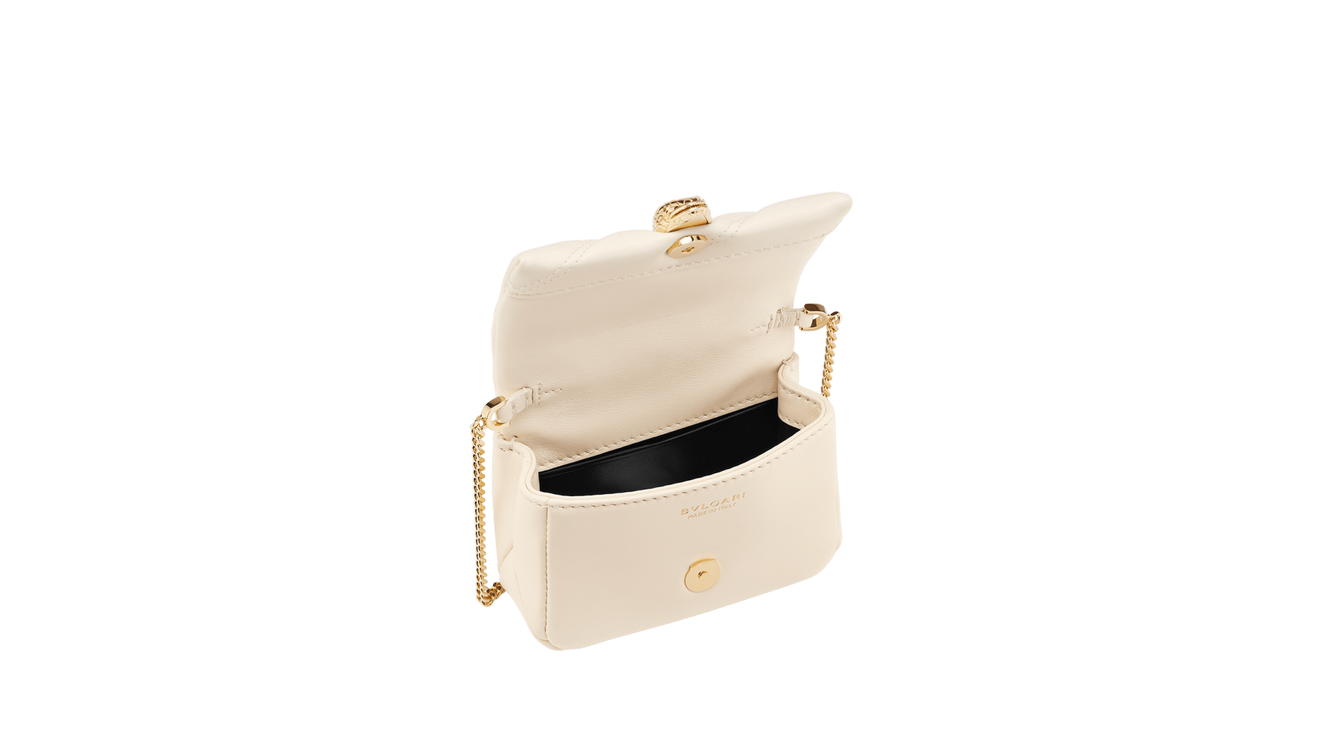 セルペンティ カボション マイクロバッグ Calf Leather 291718 | マイクロバッグ & スマートアイテム | Bvlgari  Official Store