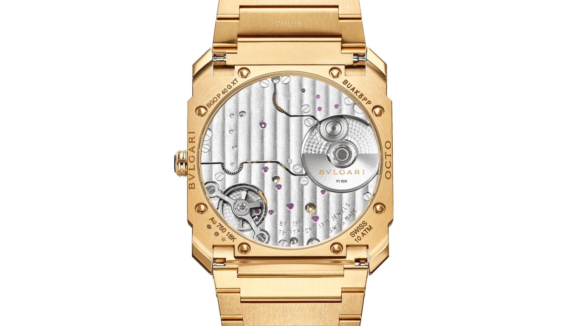 Octo Finissimo Watch Yellow Gold 103717 | Bvlgari Official Store