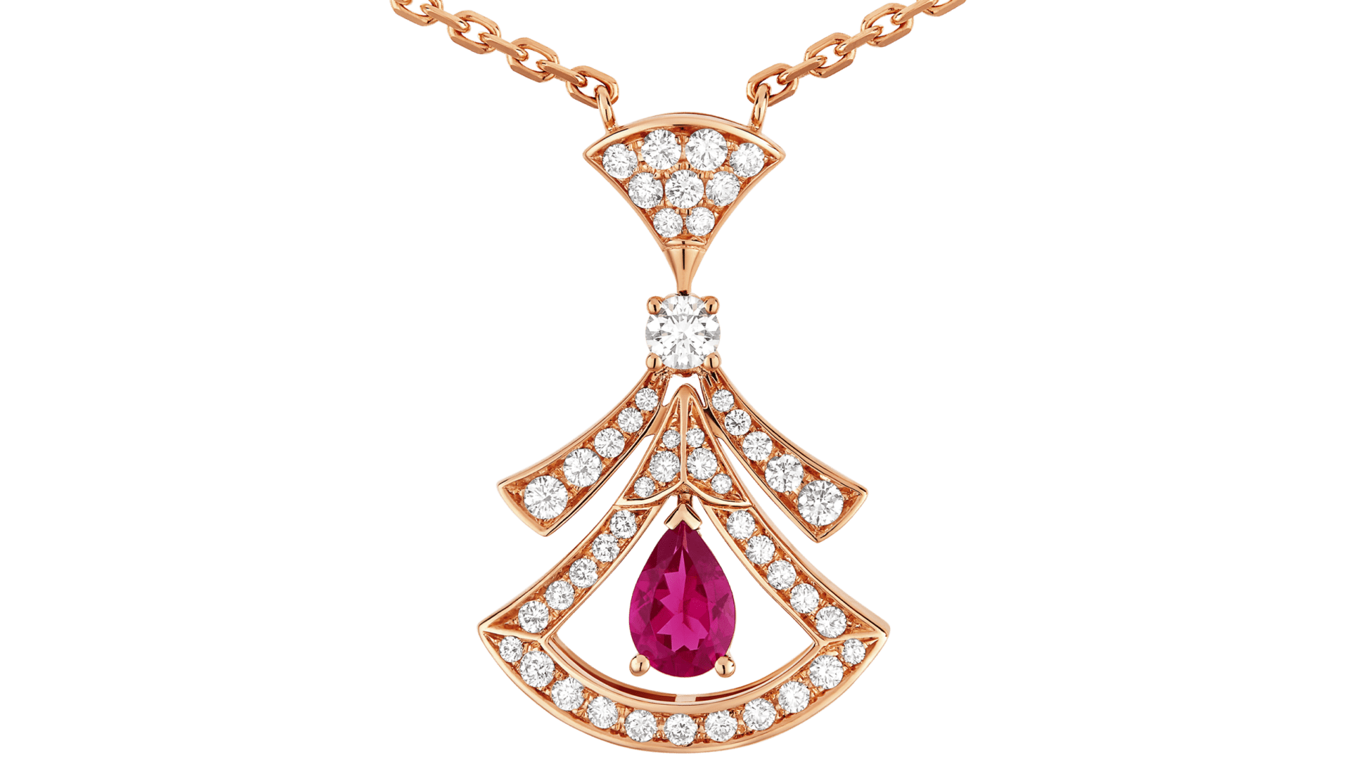 Divas’ Dream Necklace Rose Gold 360619 | Necklaces | Bvlgari Official Store