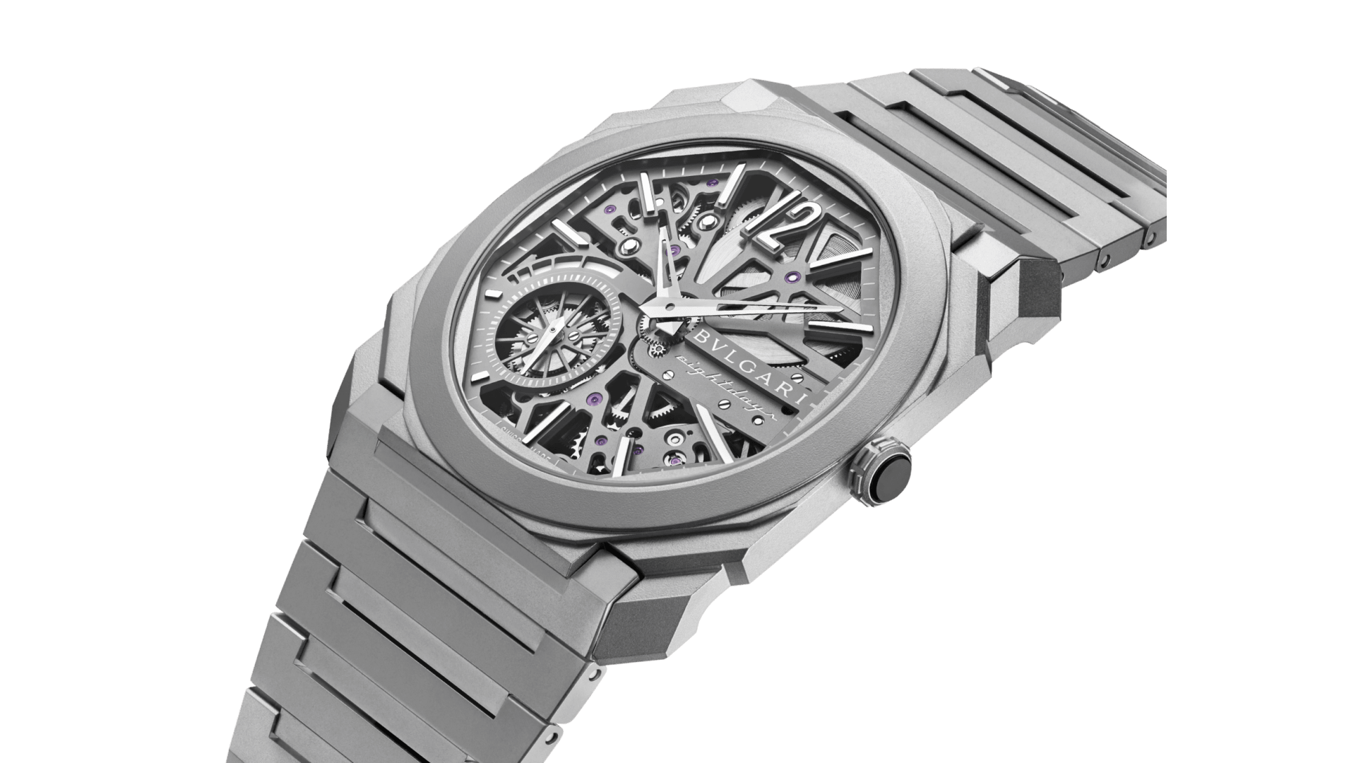 オクト フィニッシモ ウォッチ Titanium 103610 | ウォッチ | Bvlgari Official Store