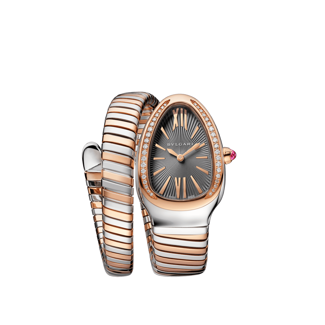 Serpenti Tubogas Relógio SERPENTI-TUBOGAS-1T-greyDialDiam