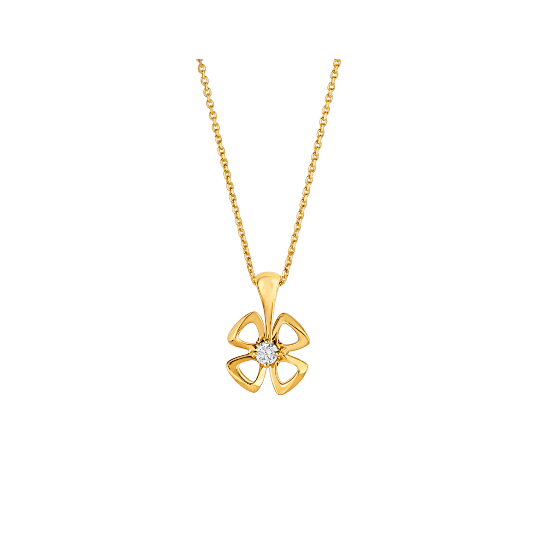 Fiorever Necklace — Yellow gold — 357501