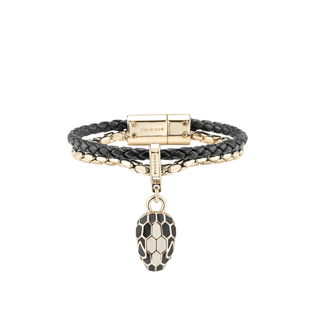 Serpenti Forever Bracciale SerpBraidChain-WCL-B