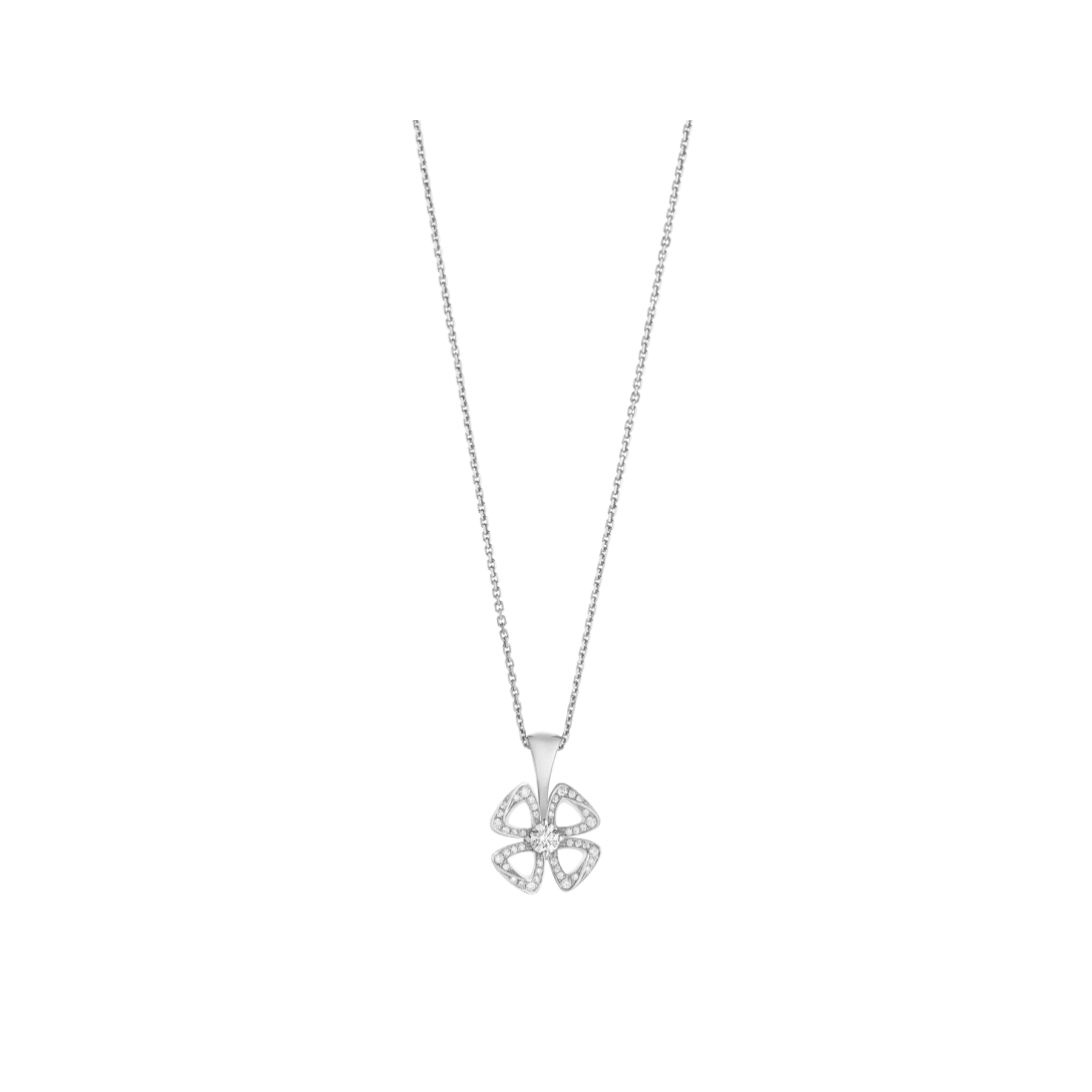 Fiorever Necklace — White gold, diamonds — CL859149