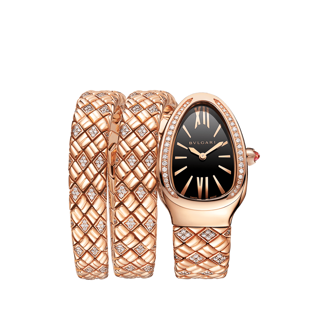 Serpenti Spiga Watch SERPENTI-SPIGA-2TBLACKDIALDIAM