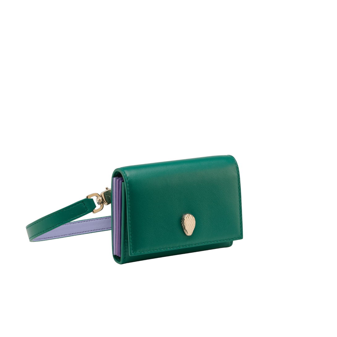 Serpenti Forever Crossbody Card Holder 292836