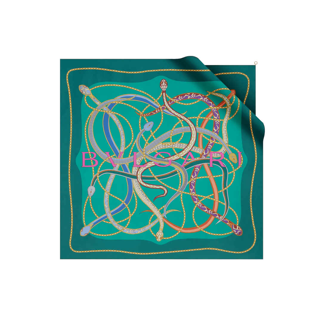 Serpenti 75 Scarf 245623