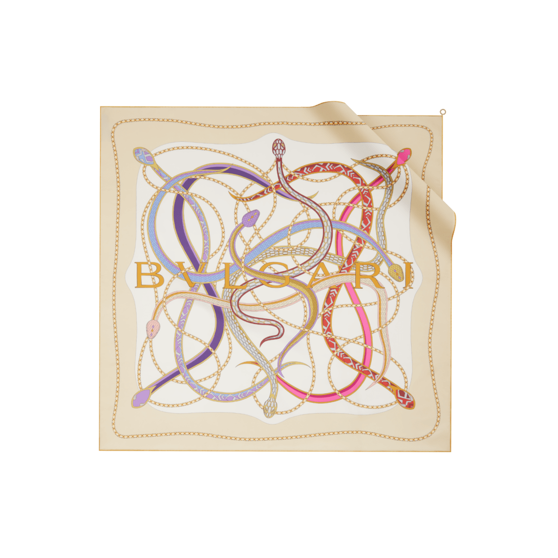Serpenti 75 Scarf 245625