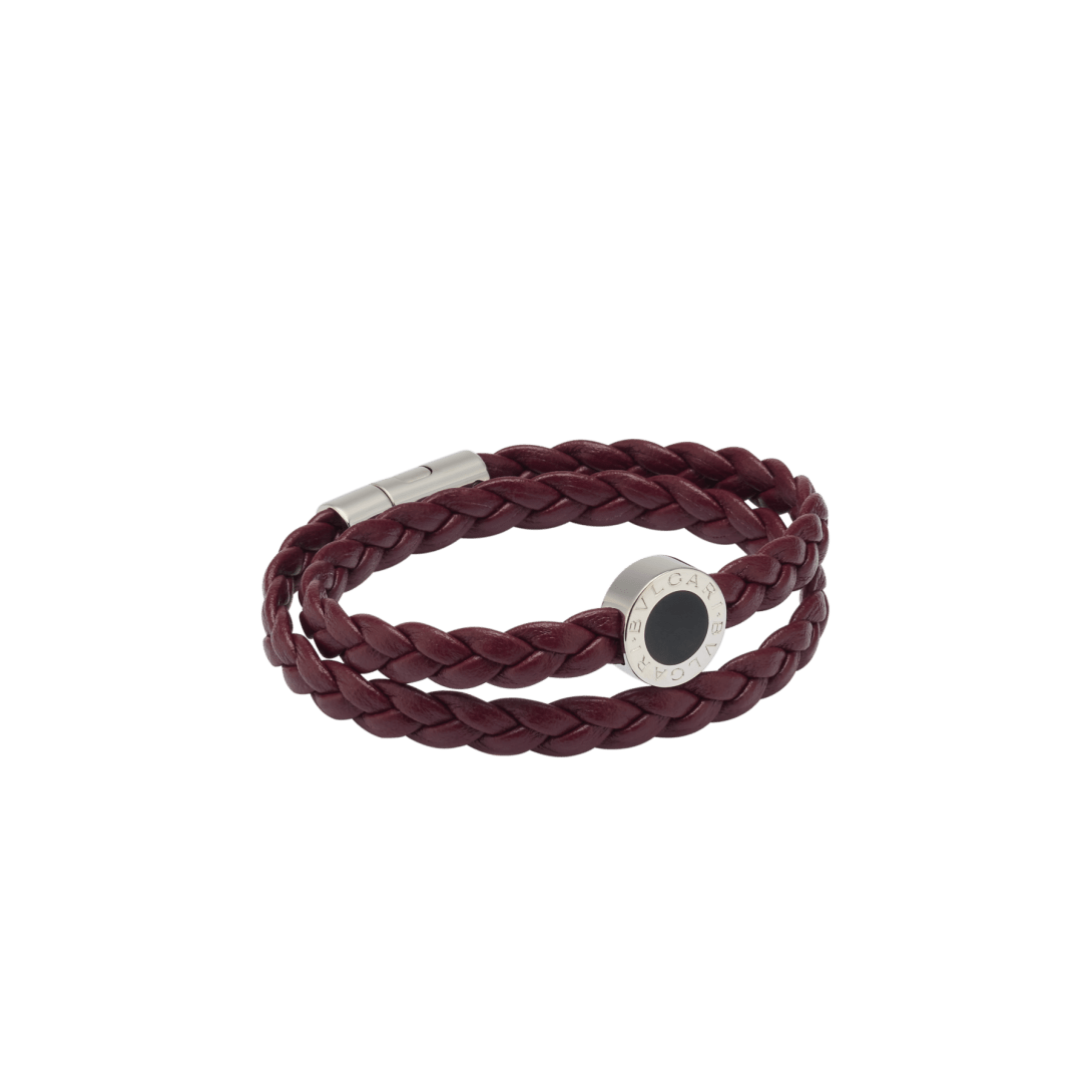 Bvlgari Bvlgari Man Leather Bracelet 293374