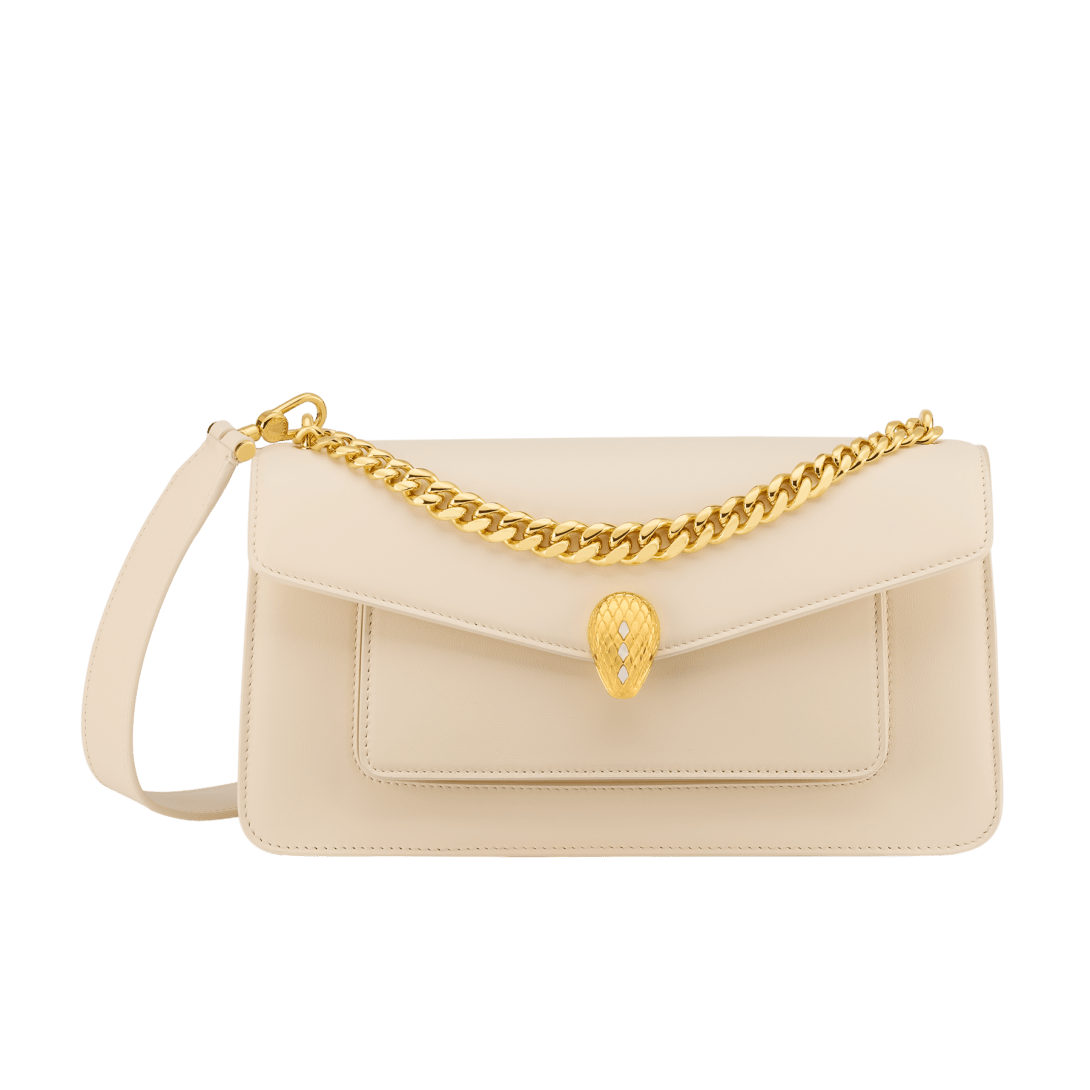 Serpenti East-west Maxi Chain Bolso De Hombro 293261