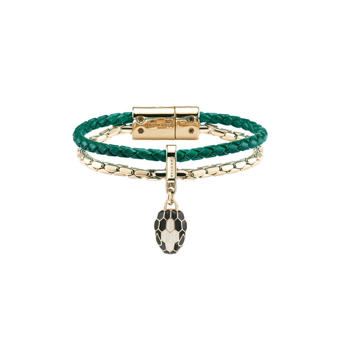 Serpenti Forever Bracciale SerpBraidChain-WCL-EG