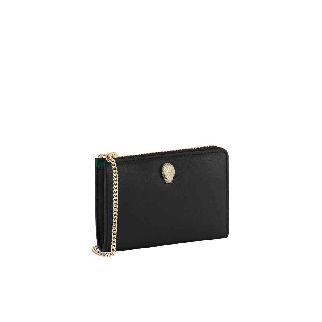 Serpenti Forever Zipped Card Holder 293912