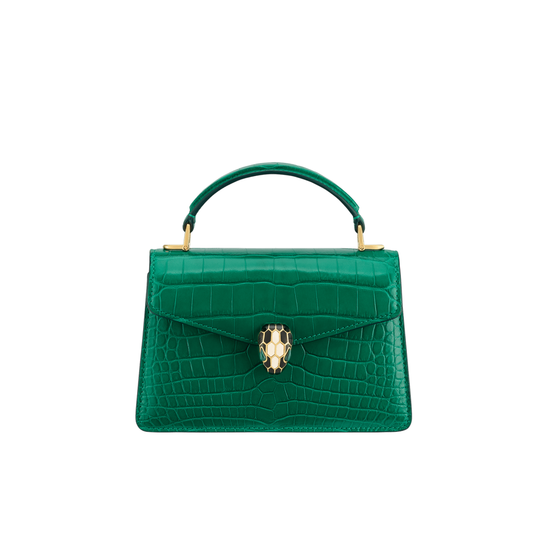 Serpenti Forever Mini Top Handle Bag 293992