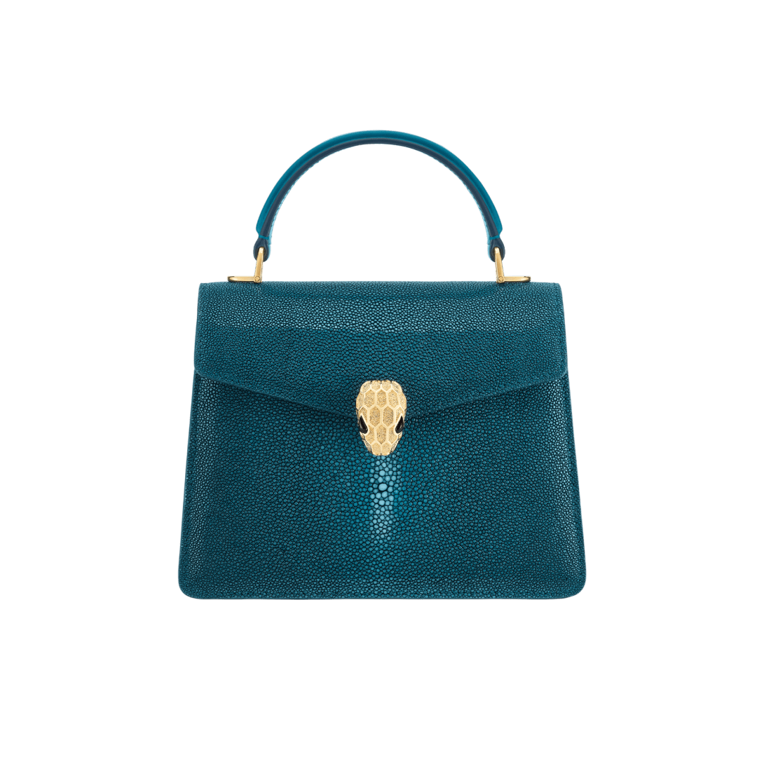Serpenti Forever Medium Top Handle Bag 293826