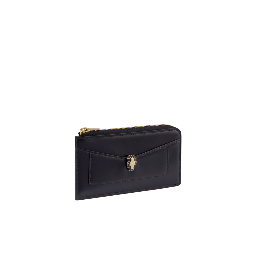 Serpenti Forever Zipped Card Holder 294374