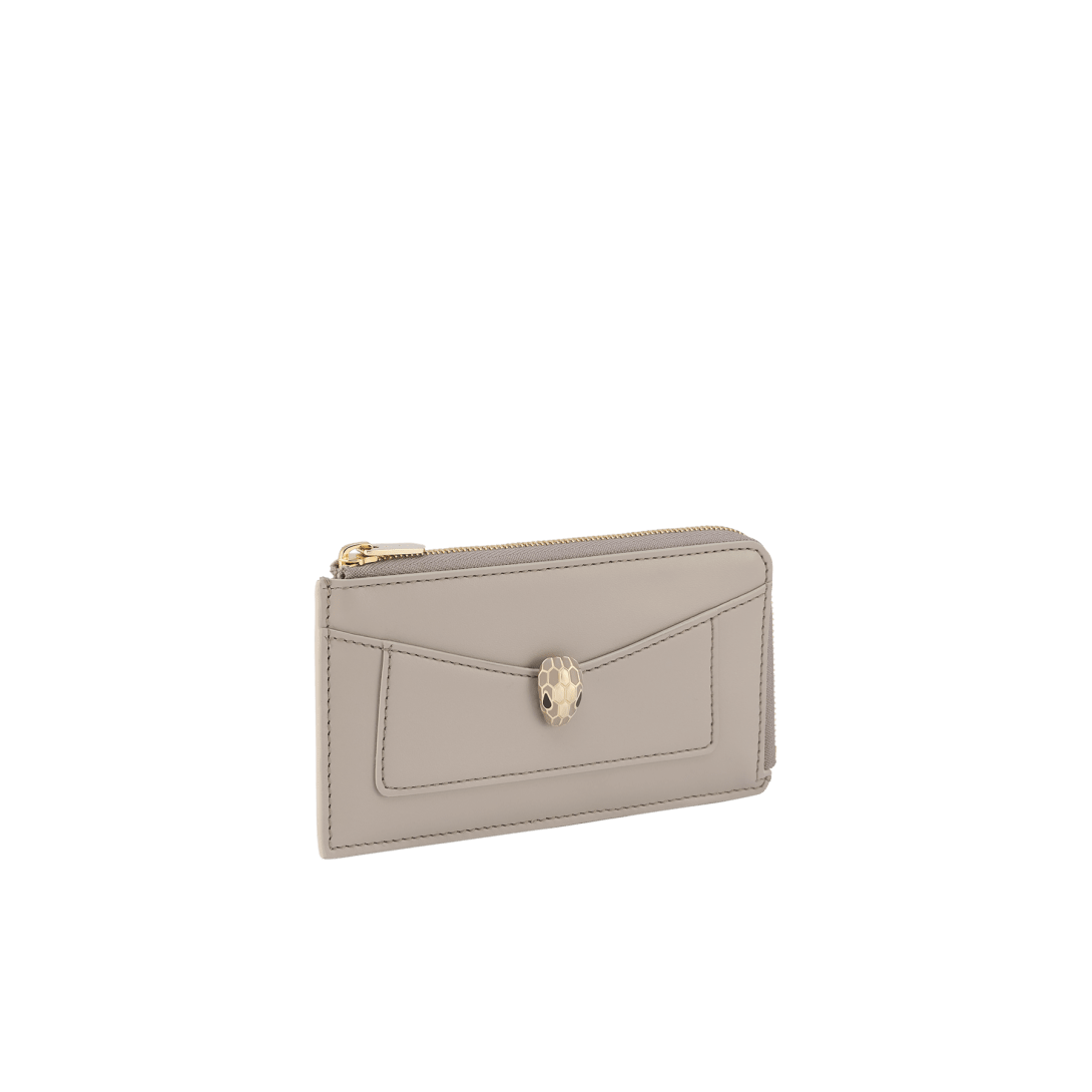 Serpenti Forever Zipped Card Holder 294375