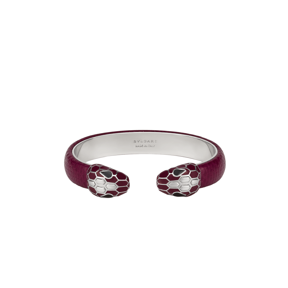 Serpenti Forever Leather Bracelet 294351