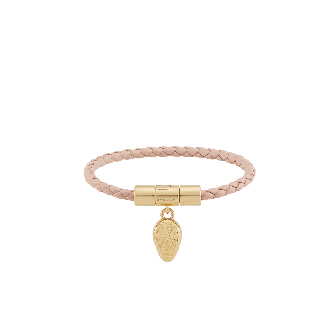 Serpenti Forever Bracciale In Pelle SERP-HERBRAID-WCL-E