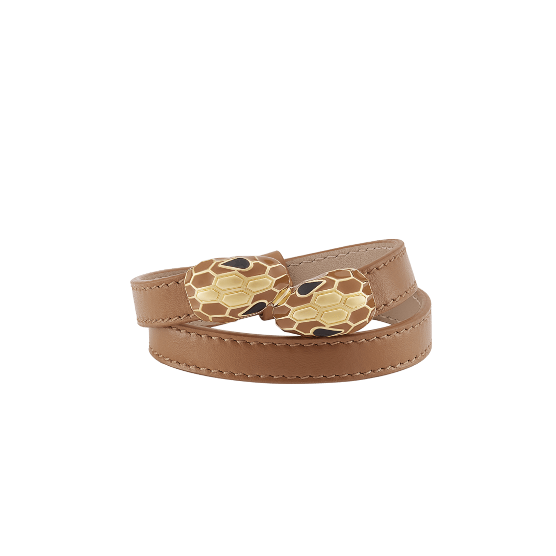 Serpenti Forever Leather Bracelet BRACLT-MC-SERP