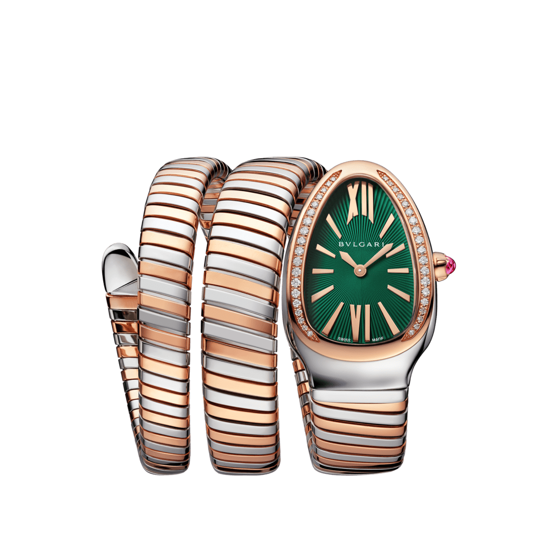 セルペンティ トゥボガス ウォッチ SERPENTI-TUBOGAS-2T-greenDialDiam