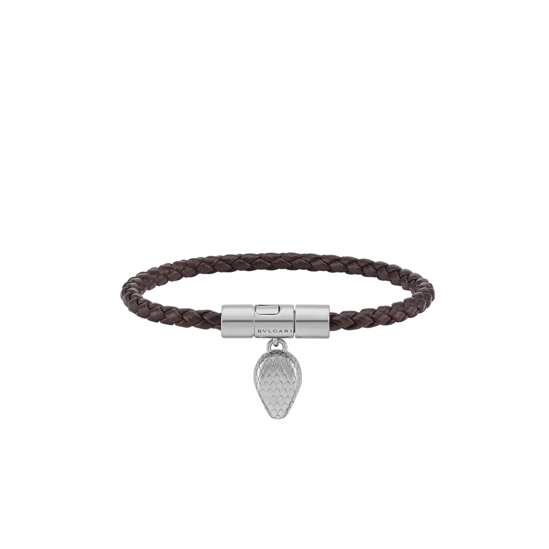 Serpenti Forever Leather Bracelet 294995