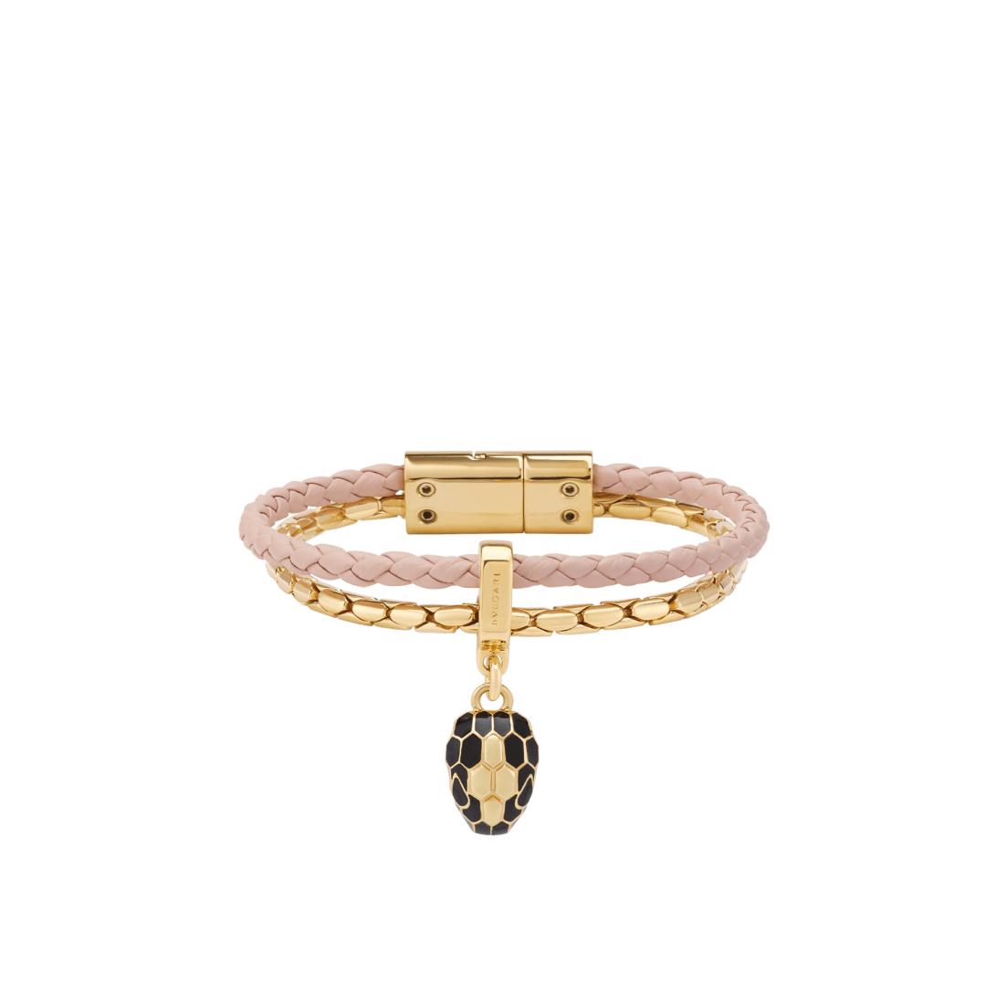 Serpenti Forever Leather Bracelet 295047