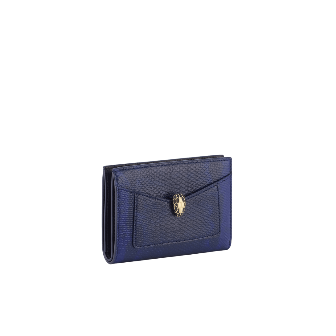 Serpenti Forever Folded Card Holder 295112