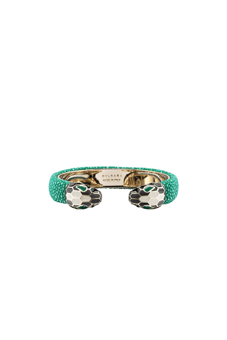 Serpenti Forever Leather Bracelet