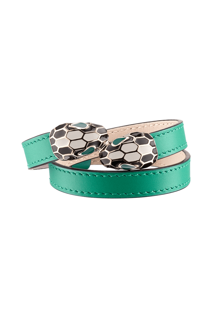 Serpenti Forever Leather Bracelet