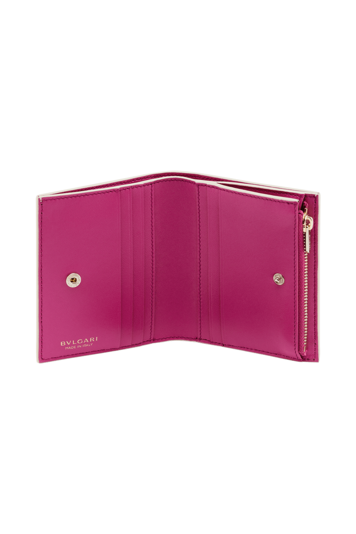 Bvlgari Logo Infinitum Compact Wallet