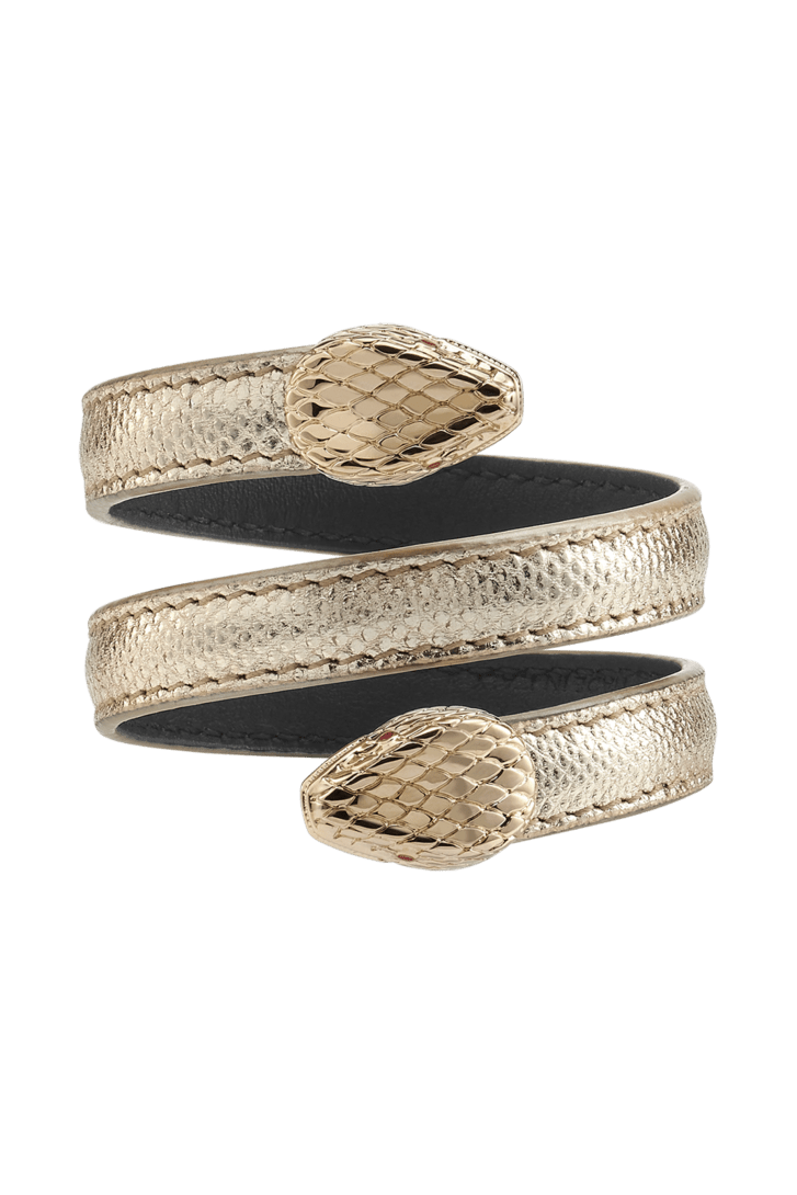 Serpenti Forever Pulseira de couro