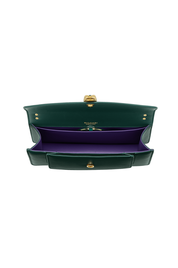 Serpenti East-West Maxi Chain Borsa a spalla