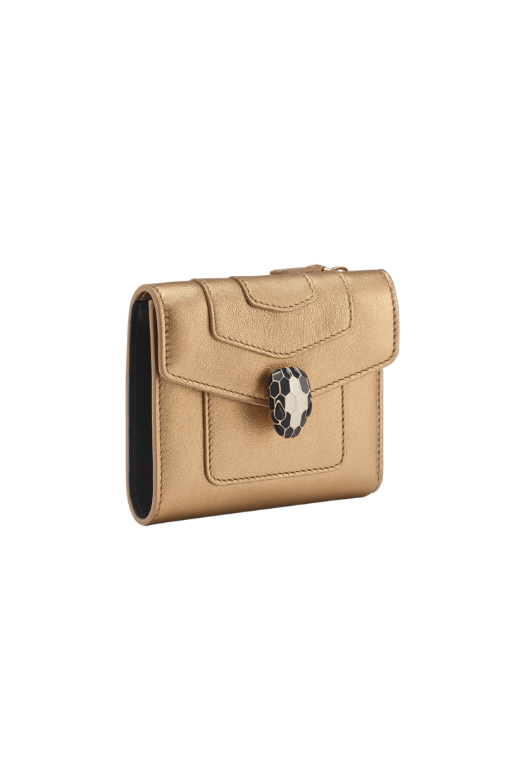 【BVLGARI】 Serpenti Forever Portafoglio Trifold Calf leather Serpenti Forever Trifold Wallet 292994 | Bvlgari