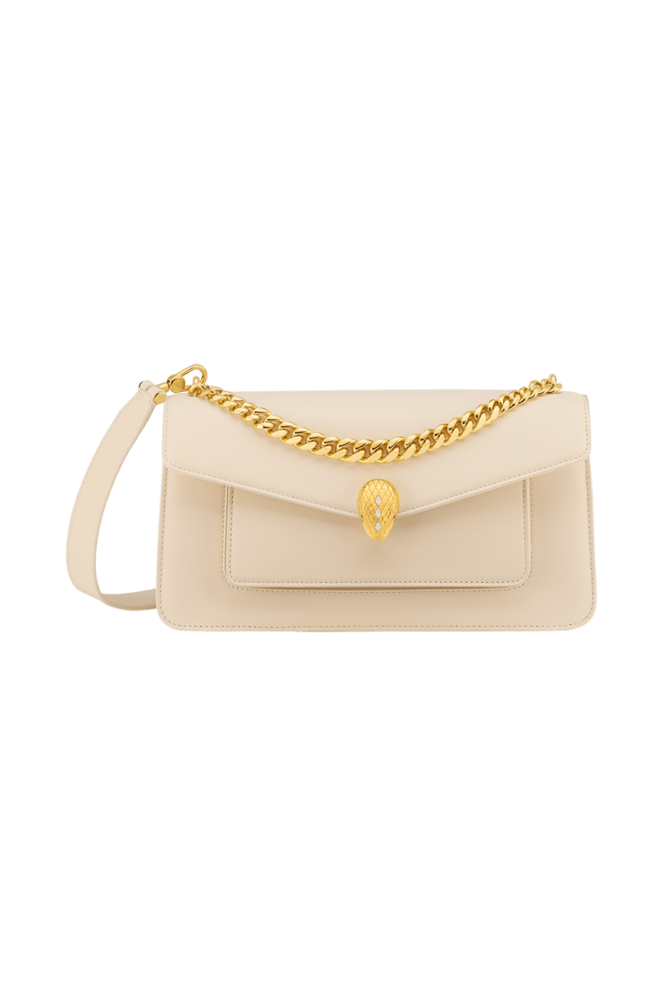 Serpenti East-West Maxi Chain Bolso de hombro