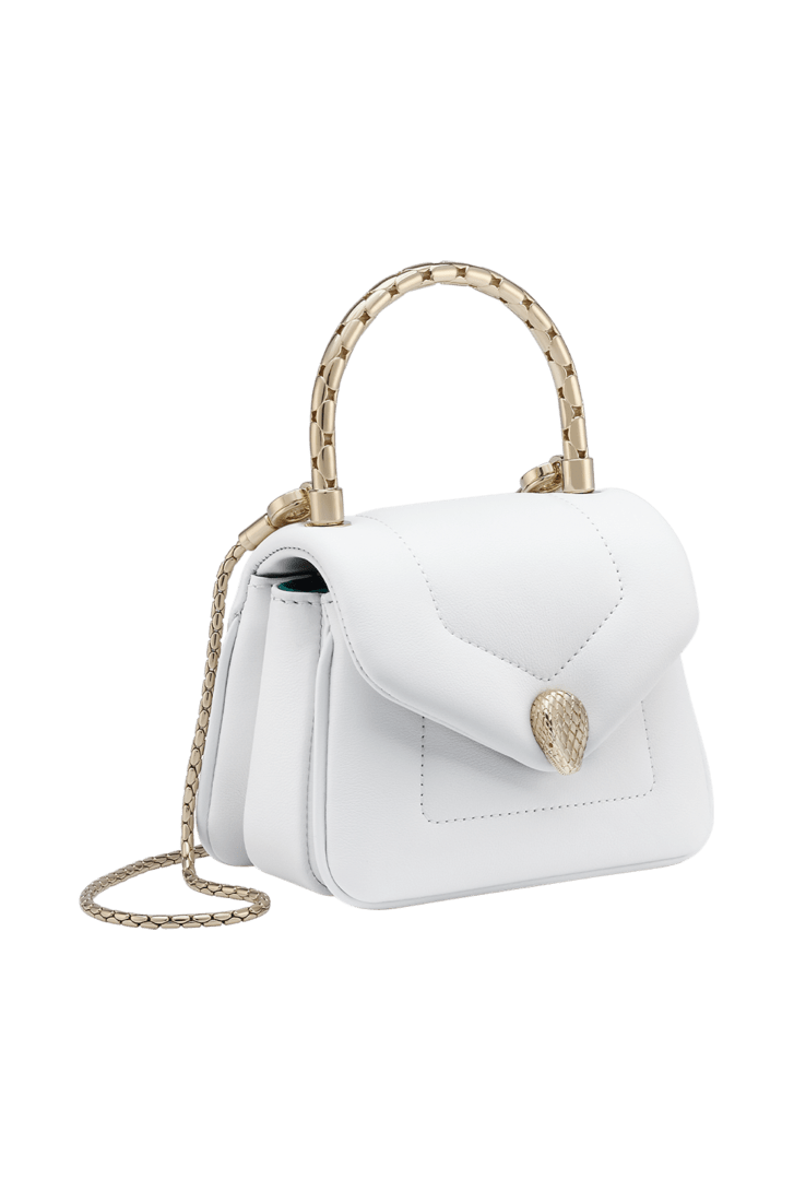 Serpenti Reverse Micro Top Handle Bag