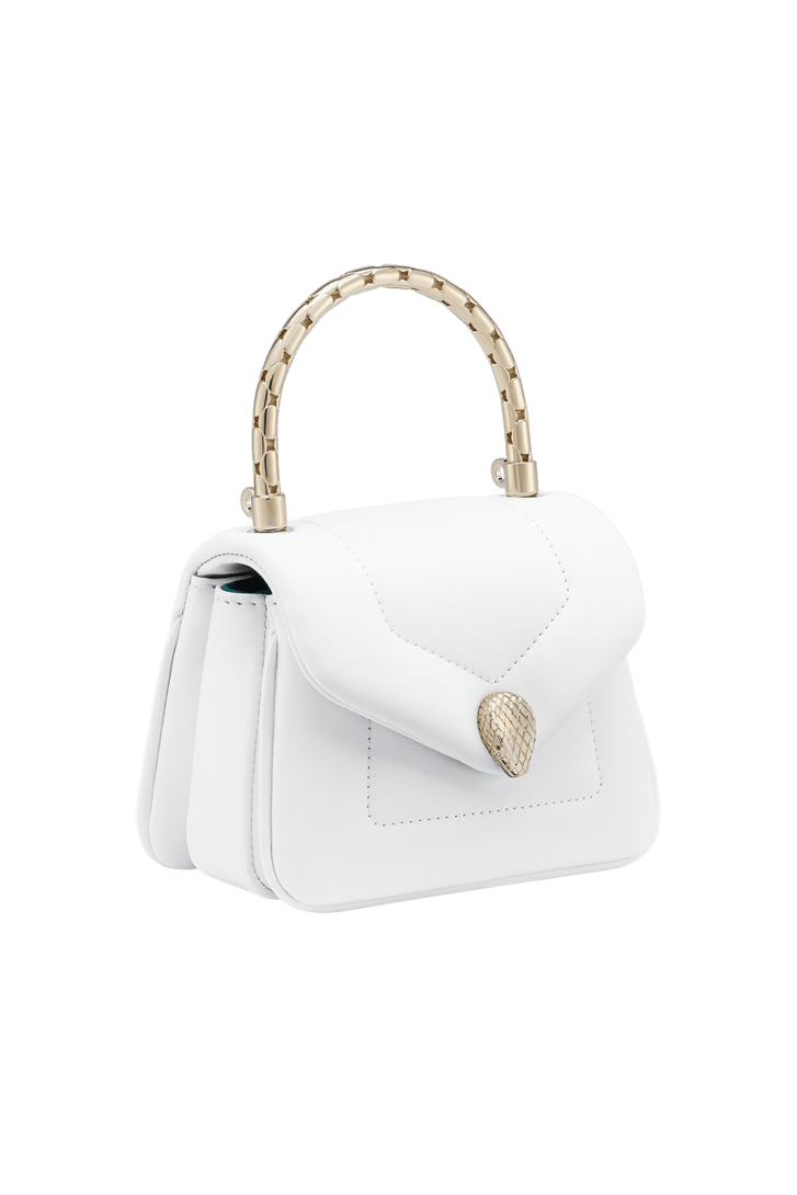 Serpenti Reverse Micro Top Handle Bag