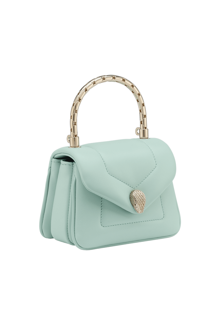 Serpenti Reverse Micro Top Handle Bag