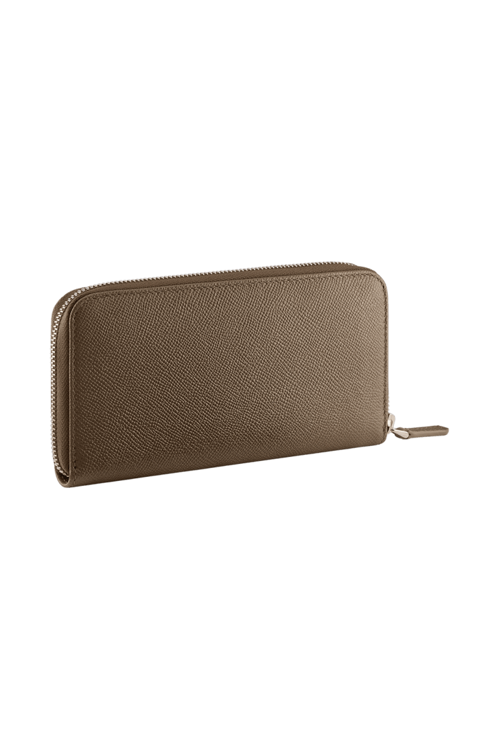 ブルガリ・ブルガリ マン ジップウォレット Calf Leather 293774
