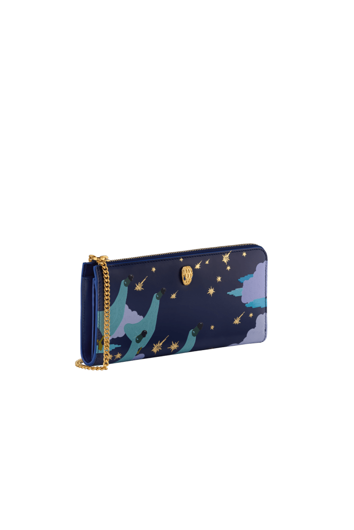 セルペンティ フォーエバー ジップウォレット Calf Leather