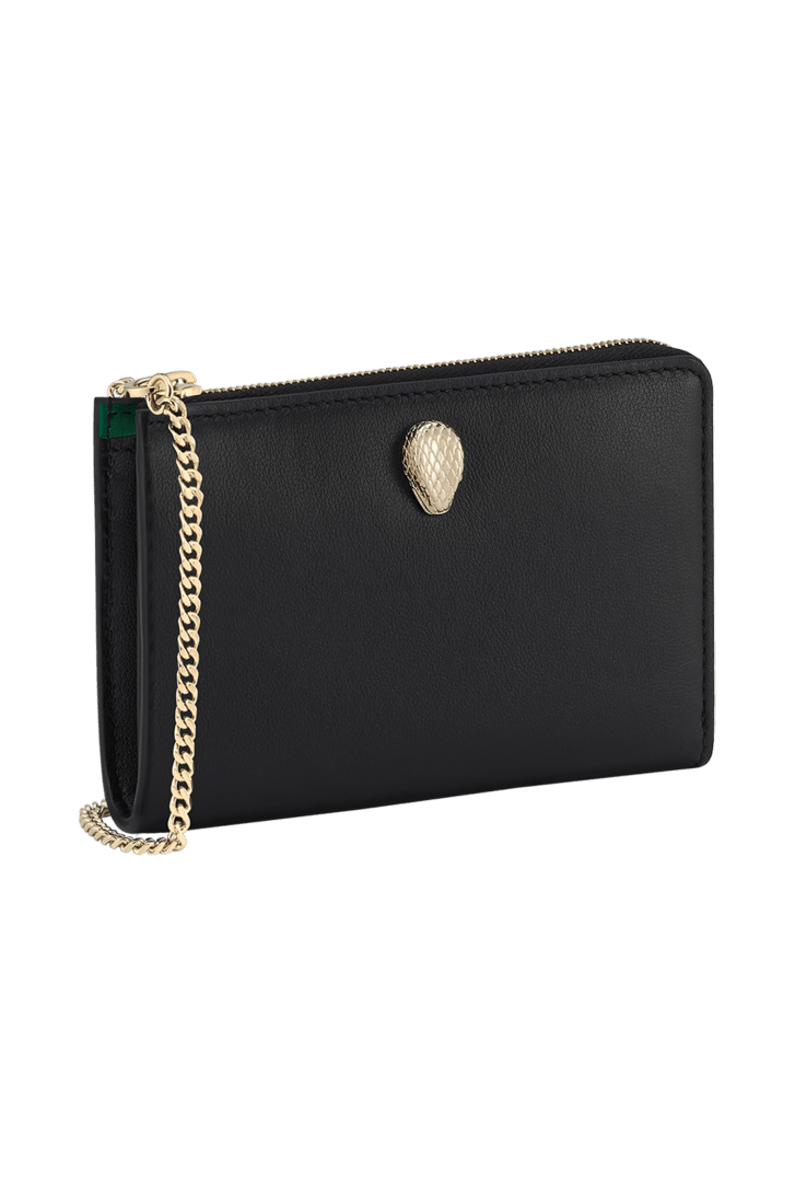 Serpenti Forever Zipped Card Holder