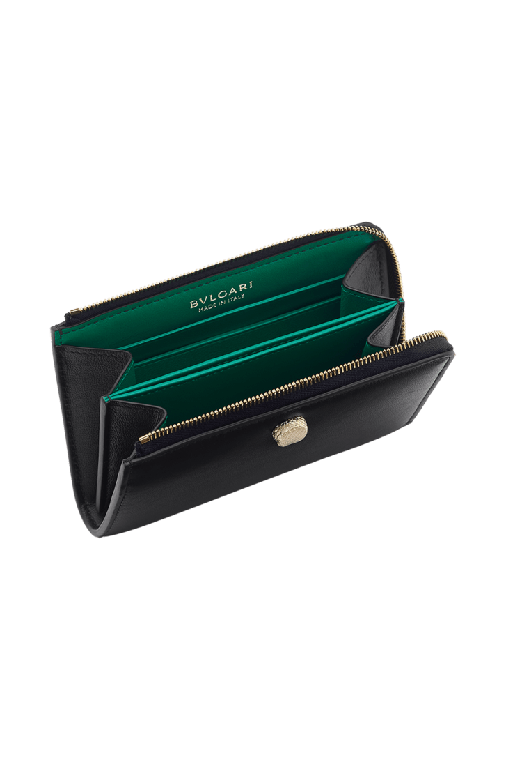 Serpenti Forever Zipped Card Holder