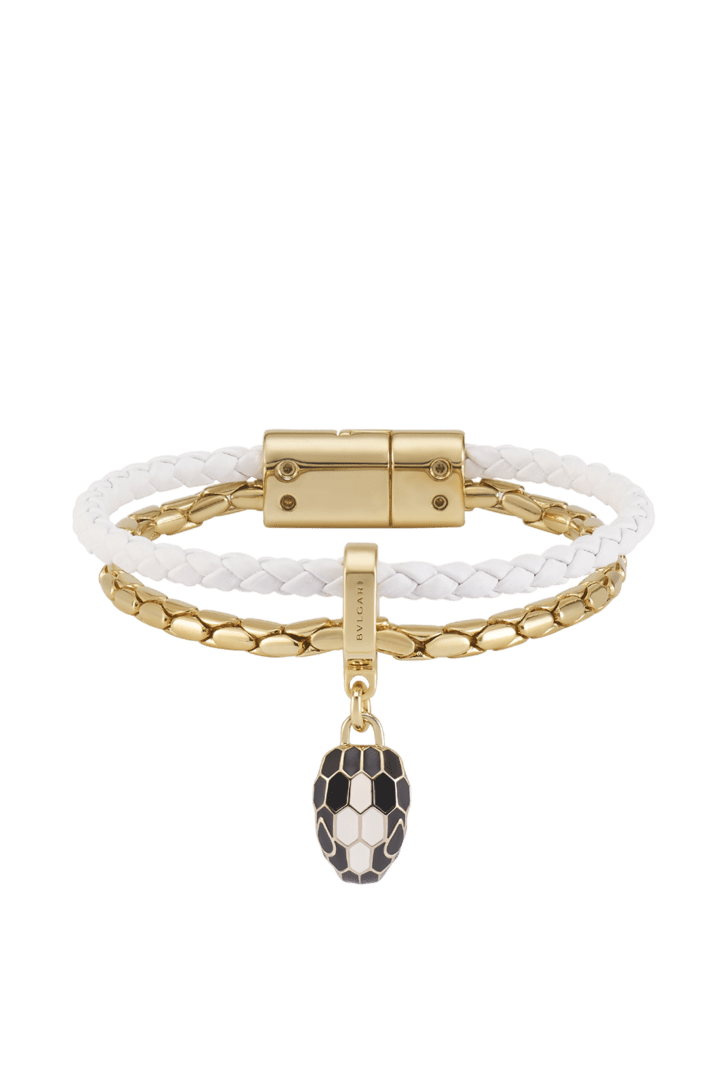 Serpenti Forever Leather Bracelet