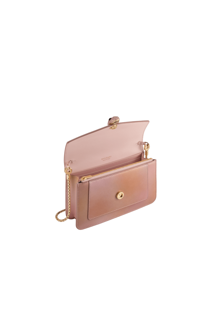【BVLGARI】ブルガリ セルペンティ フォーエバー チェーン 財布 セルペンティ フォーエバー チェーンウォレット Calf Leather