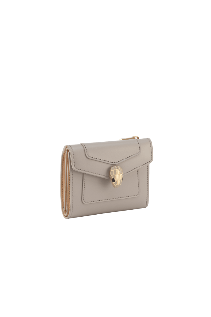 セルペンティ フォーエバー 三つ折り財布 Calf Leather 293248