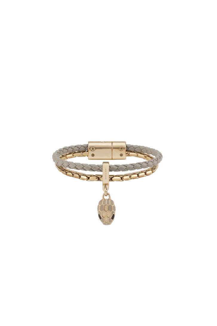 Serpenti Forever Leather Bracelet